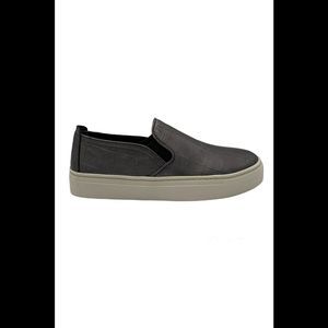 The Flexx Slip On Leather Sneakers Sneak Name Pewter Crocco - Medium